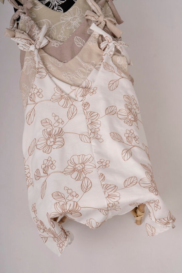 Solero Para Atar Lino Broderie Erica