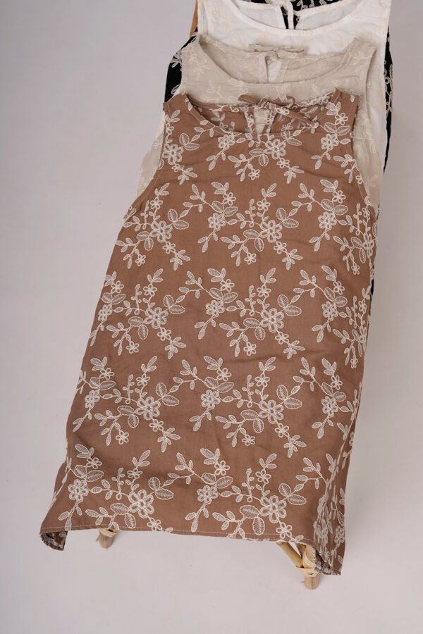 Solero Para Atar Atras Lino Broderie Bambi