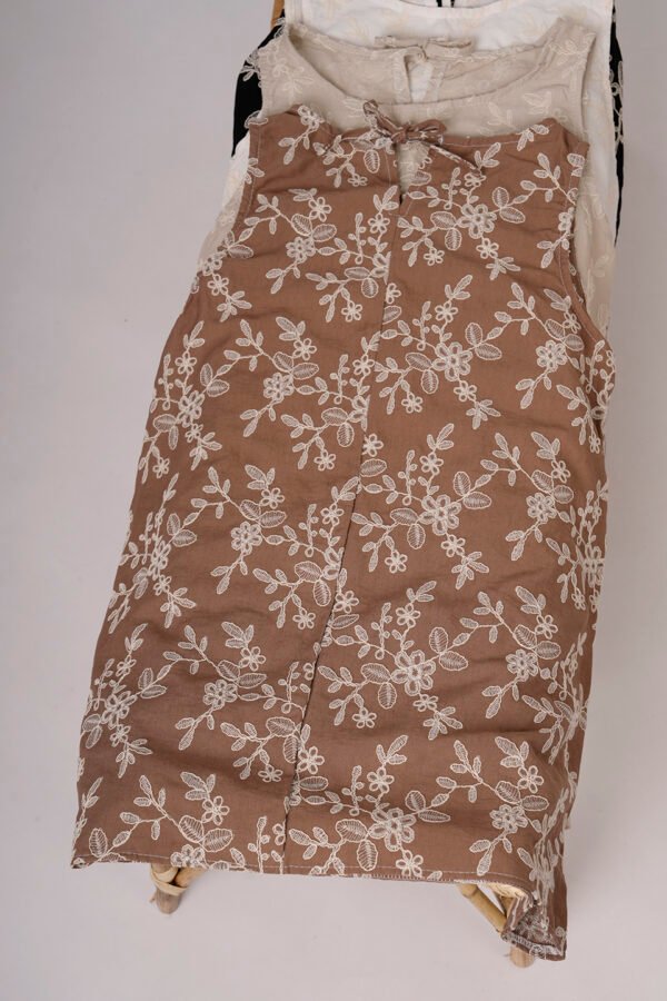 Solero Para Atar Atras Lino Broderie Bambi