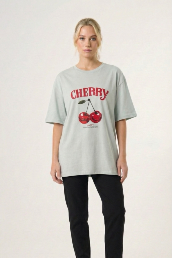 Remeron Jersey Peinado Estampa Cherry Have A Nice Day