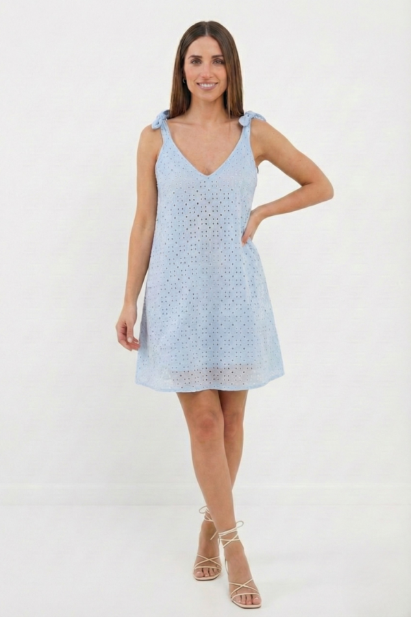 Solero Para Atar Broderie Plano Malena