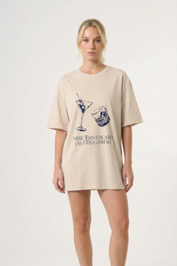 Remeron Jersey Peinado Estampa Copas Less Than Lovers