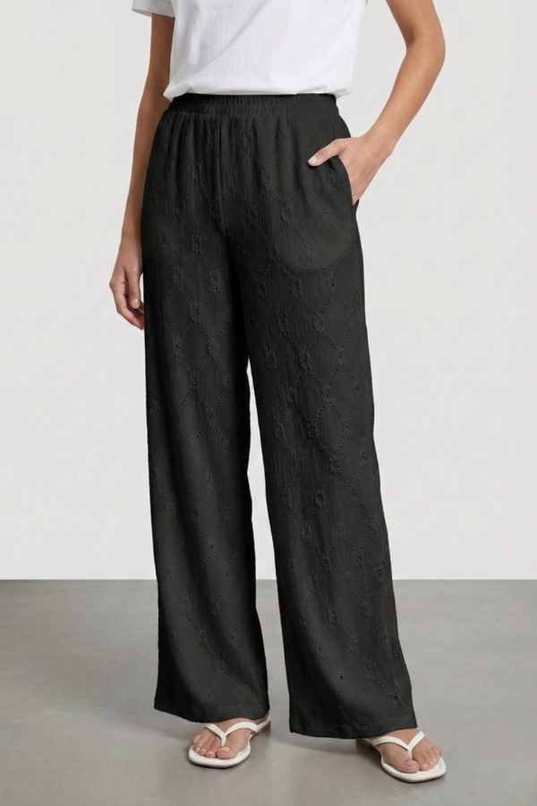 Palazzo Broderie Crep Moringa