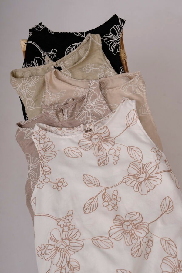 Solero Para Atar Atras Lino Broderie Yessi