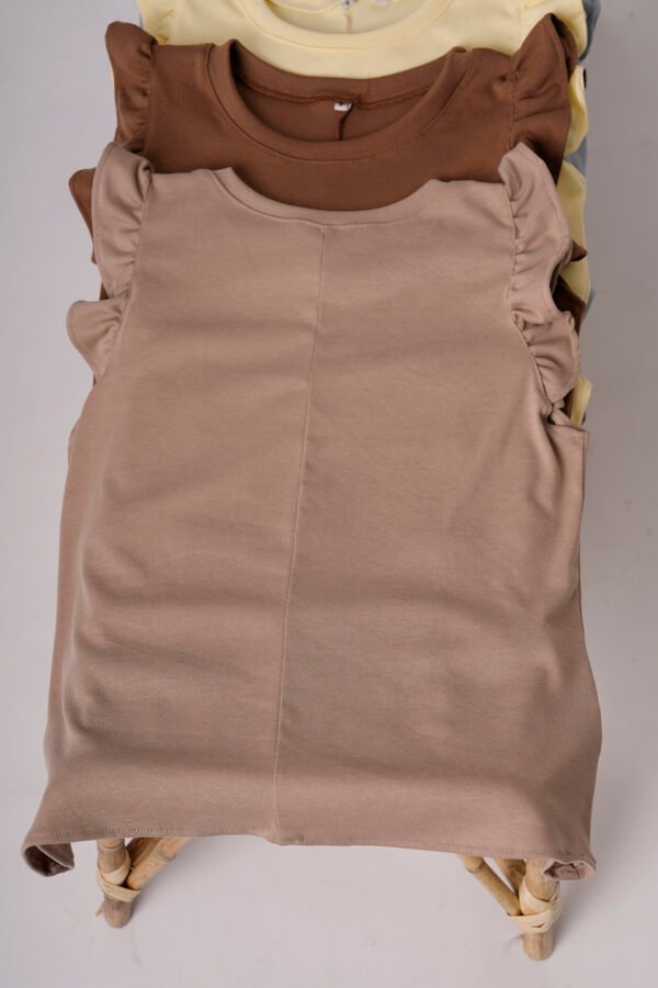 Musculosa Ribb Manga Volado Sol De Mayo Argentina En El Medio DTF "SUNNY"