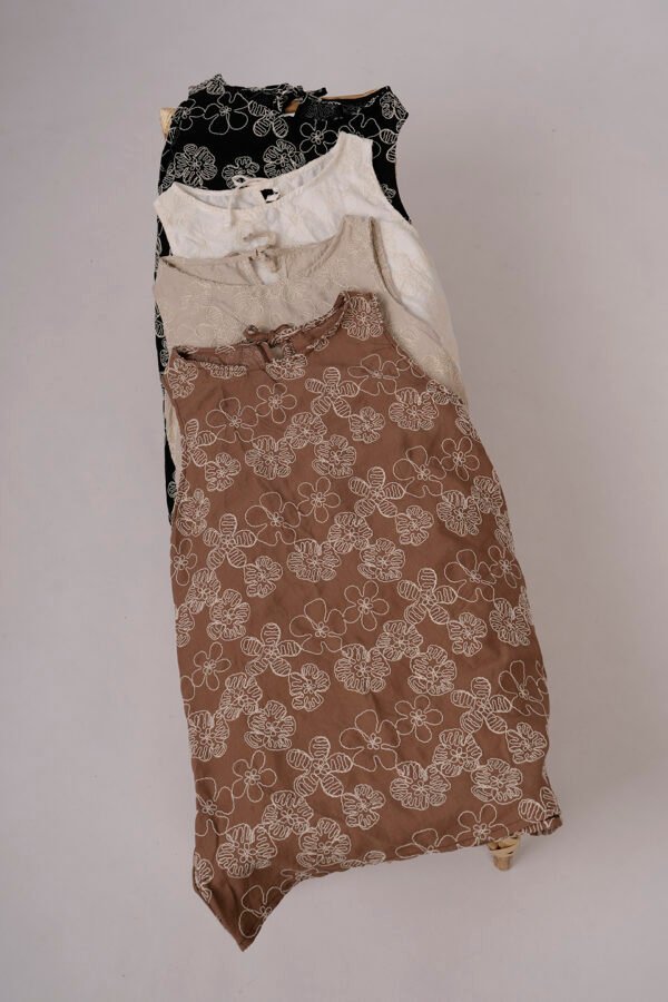 Solero Para Atar Atras Lino Broderie Mirka