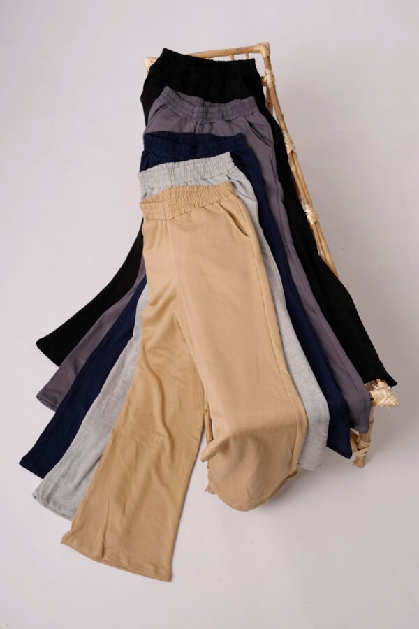 Palazzo Wide Leg Rustico Frizado Lazzo