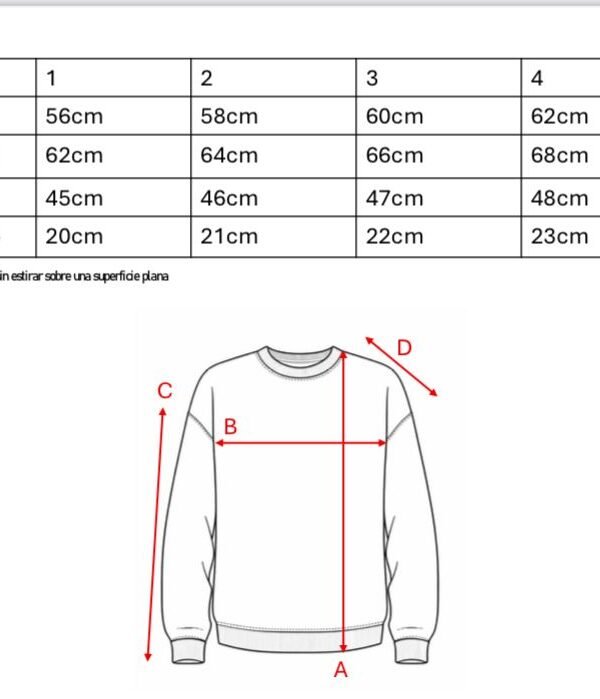 Buzo Rustico Cuello Redondo Rayado Sol De Mayo Bordado "GALES"