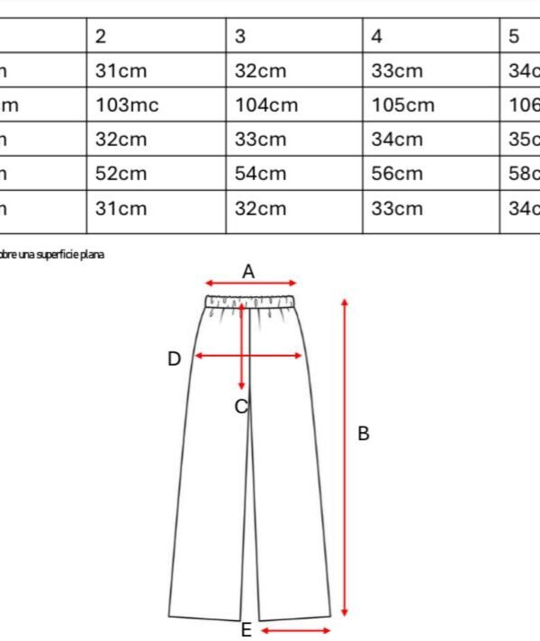 Palazzo Wide Leg Morley Brushed Con Tajo "IRUPE"