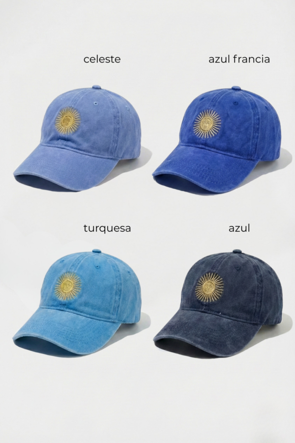 Gorra Sol De Mayo Argentina Bordada "KLEO"