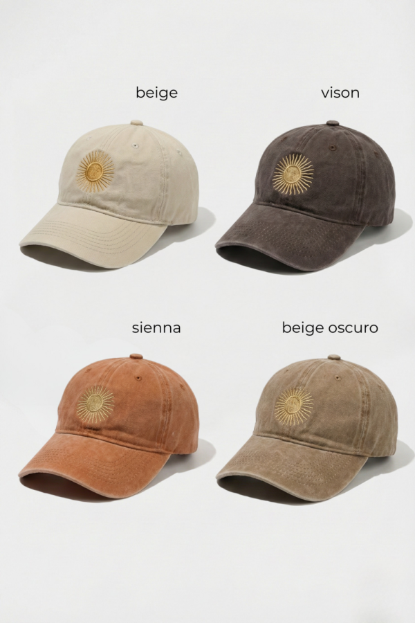 Gorra Sol De Mayo Argentina Bordada "KLEO"