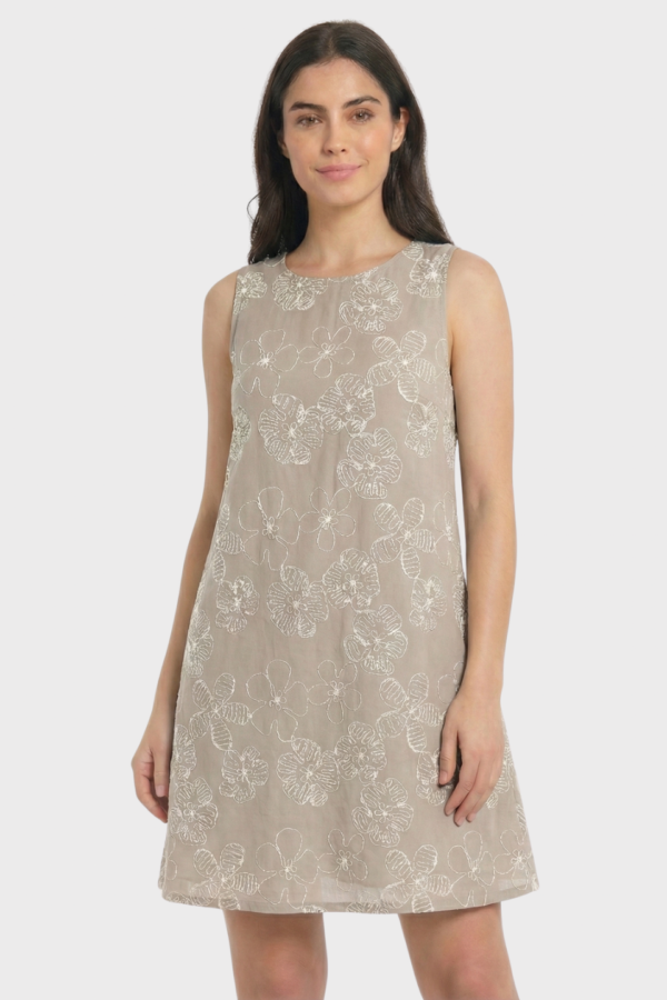 Solero Para Atar Atras Lino Broderie Mirka