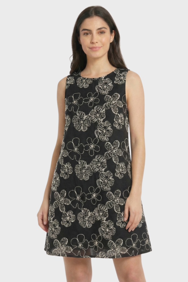 Solero Para Atar Atras Lino Broderie Mirka