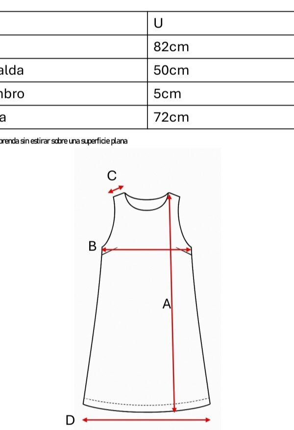 Solero Para Atar Atras Lino Broderie Mirka