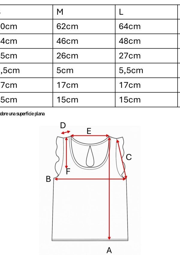 Musculosa Gota Cey Puffing Jarol