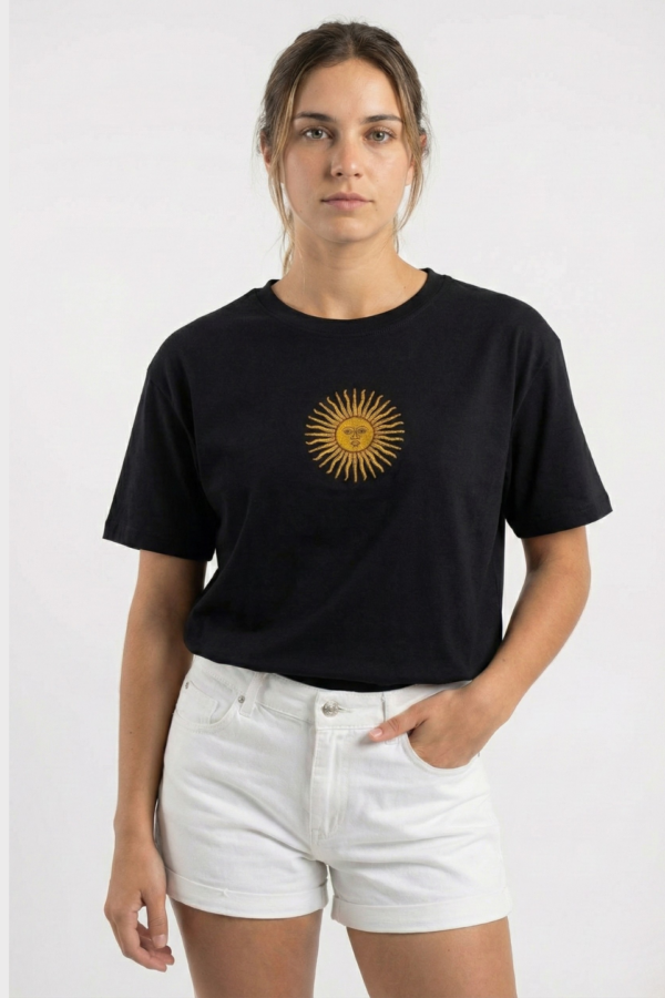 Remera Boxy Jersey Sol De Mayo