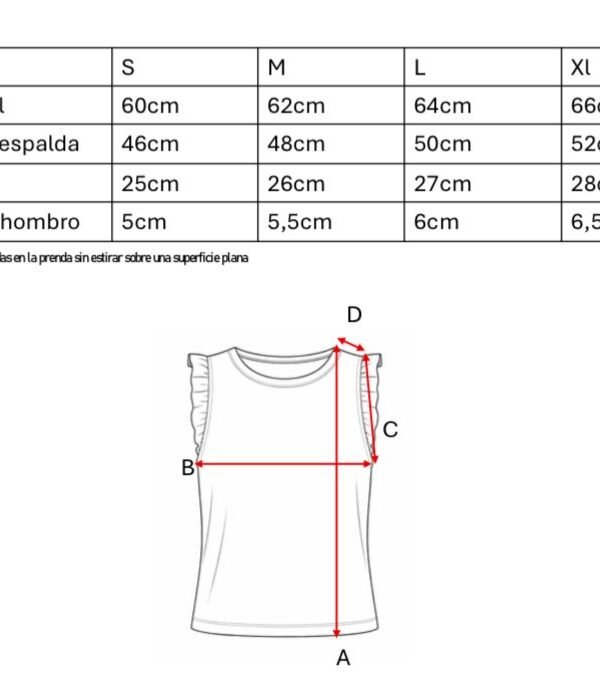 Musculosa Ribb Manga Volado Sol De Mayo Argentina En El Medio DTF "SUNNY"