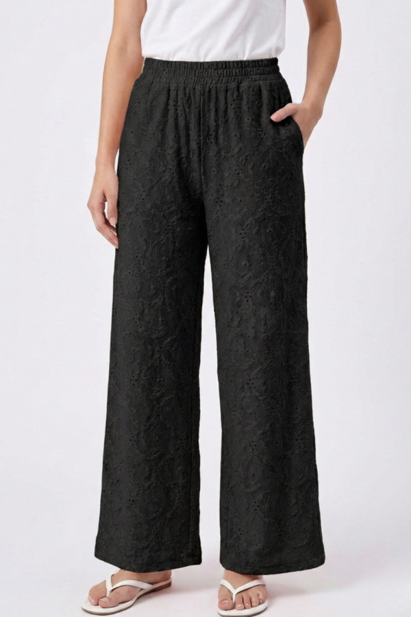 Palazzo Broderie Crep Tessy