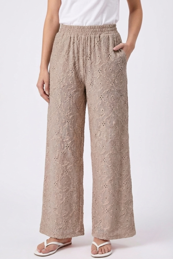 Palazzo Broderie Crep Tessy