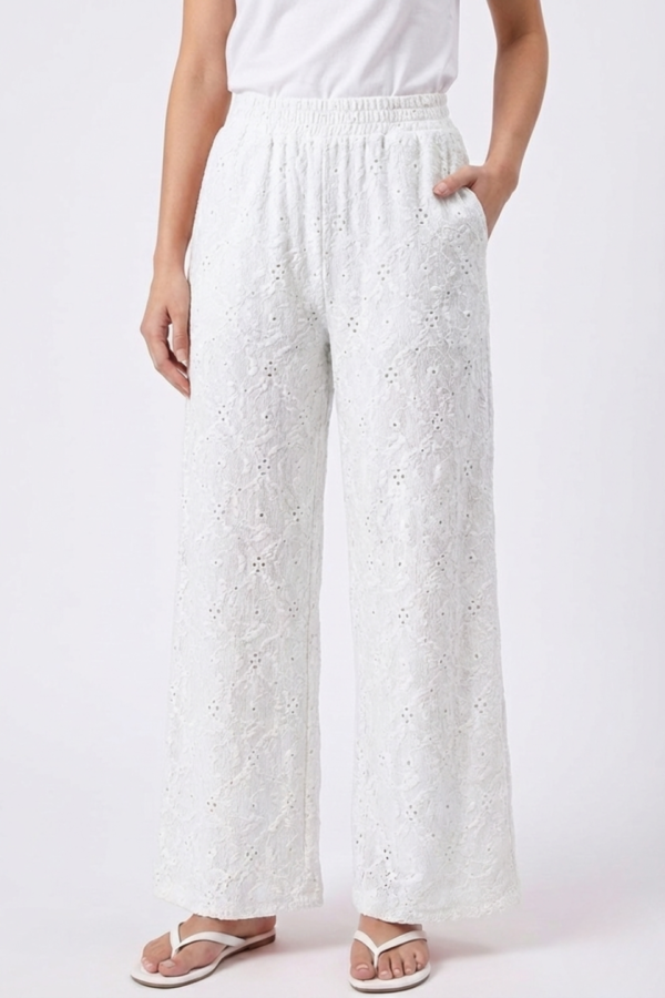 Palazzo Broderie Crep Tessy