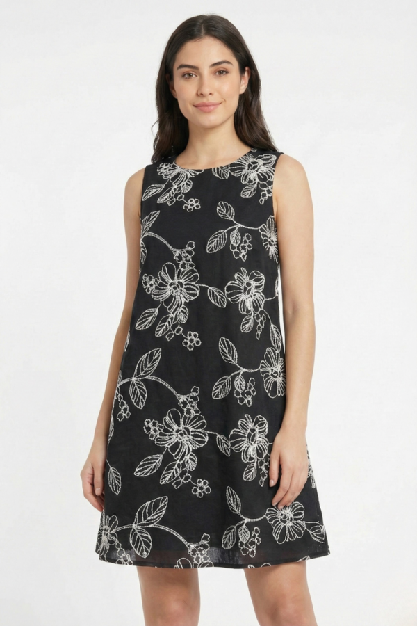 Solero Para Atar Atras Lino Broderie Yessi