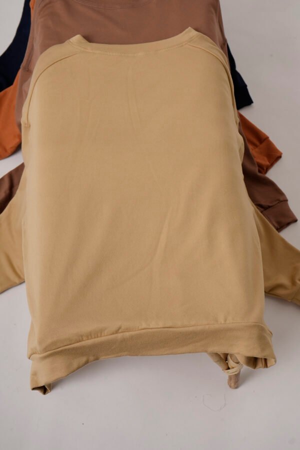 Buzo Rustico Frisado Cuello Redondo Perro Con Vaso DTF "DOG"