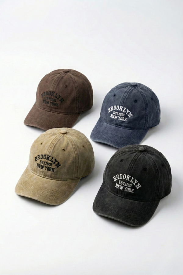 Gorra Brooklyn New York Bordada "1631"