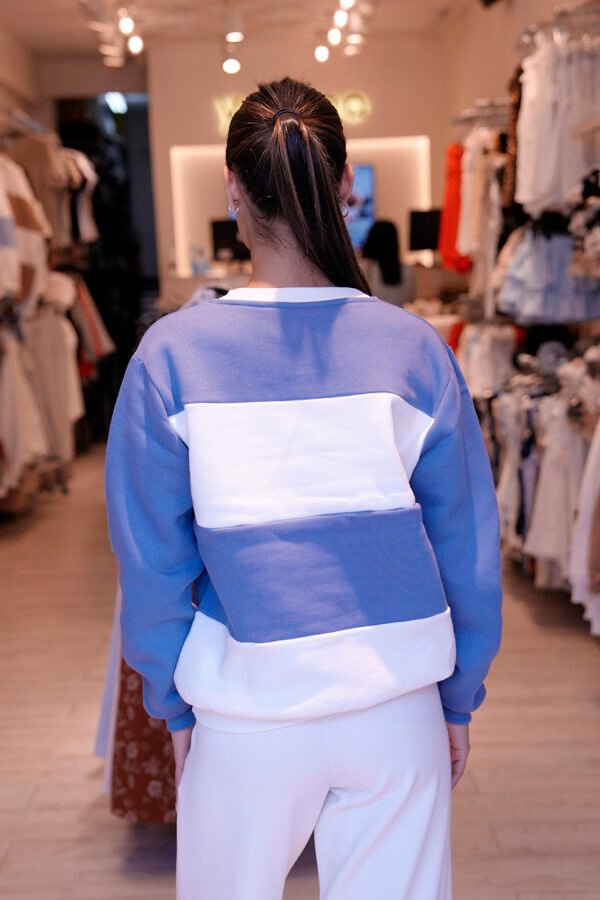 Buzo Frisa Peinado Cuello Redondo Sol De Mayo Bordado "PASION"