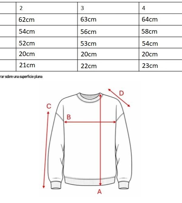 Buzo Rustico Liviano Cuello Redondo Sol De Mayo Grande Bordado "CAYETANO"