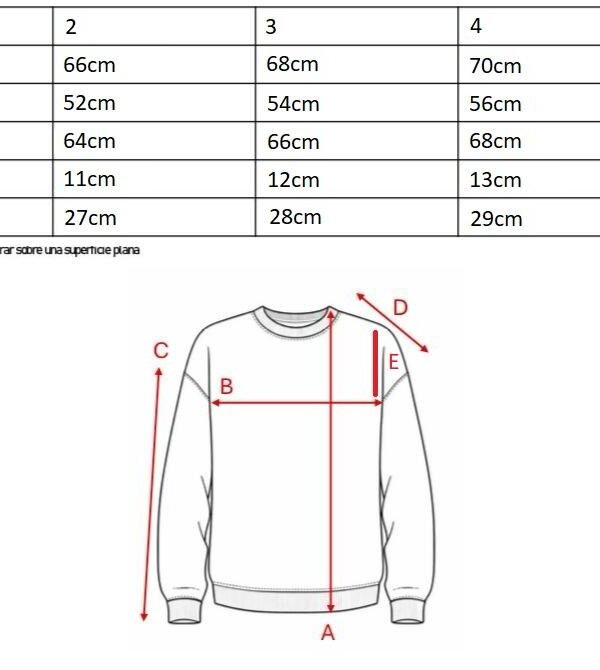 Buzo Frisado Cuello Redondo Rayado Sol De Mayo Bordado Grande "MIRANDA"
