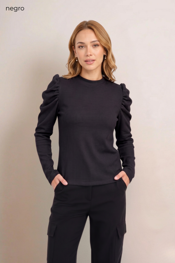 Buzo Manga Princesa Morley Baston Fino "MARILYN"