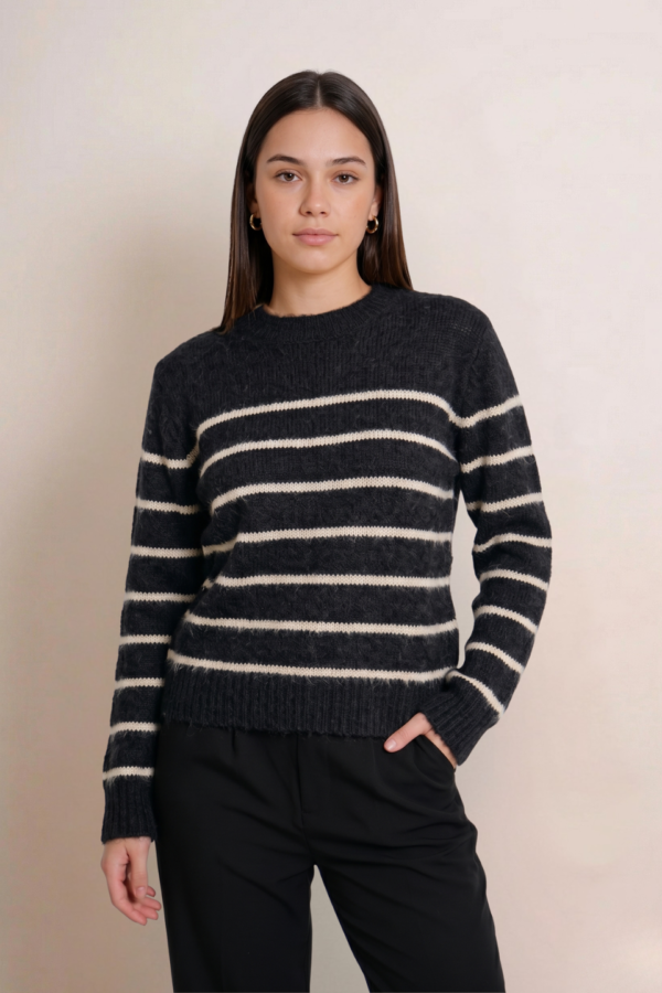 Sweater Rayado Lurex Rayado "TIJUANA"