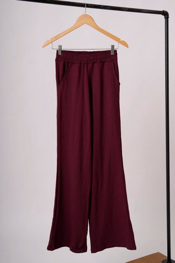 Palazzo Wide Leg Rustico Frisado "LAZZO"