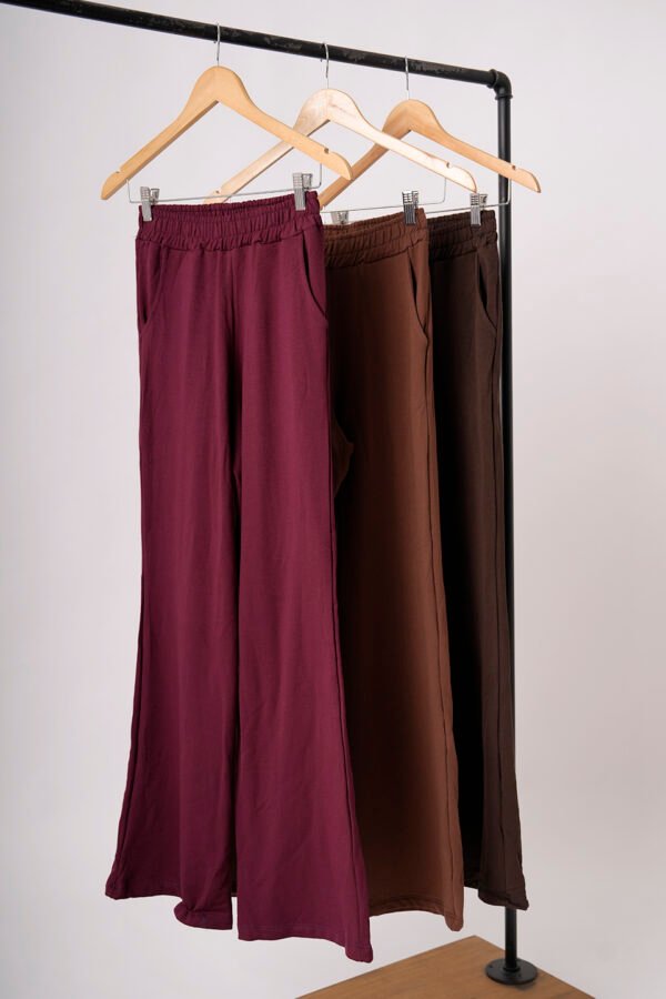 Palazzo Wide Leg Rustico Frisado "LAZZO"