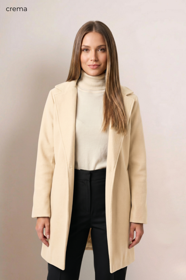 Saco Largo Paño Soft Punto Liso "SUGA"