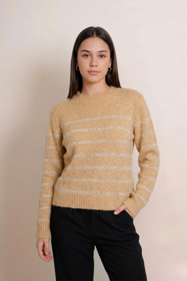 Sweater Rayado Lurex Rayado "TIJUANA"