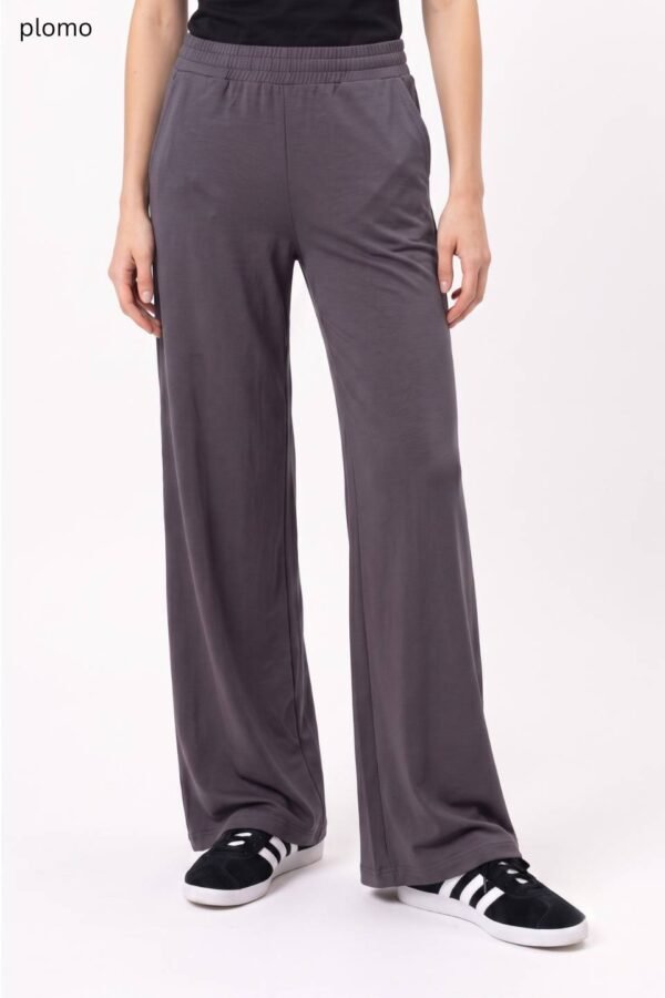 Palazzo Wide Leg Rustico Frisado "LAZZO"