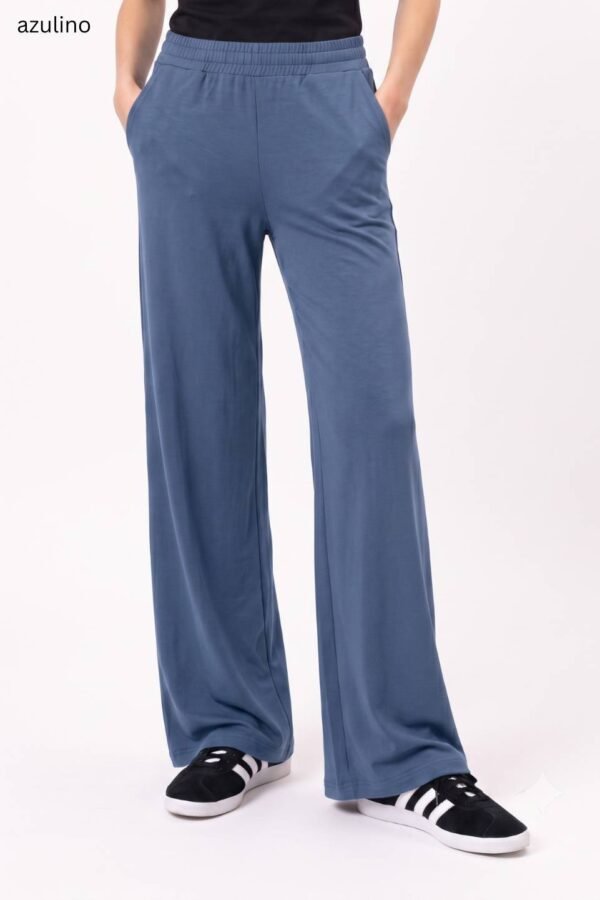 Palazzo Wide Leg Rustico Frisado "LAZZO"