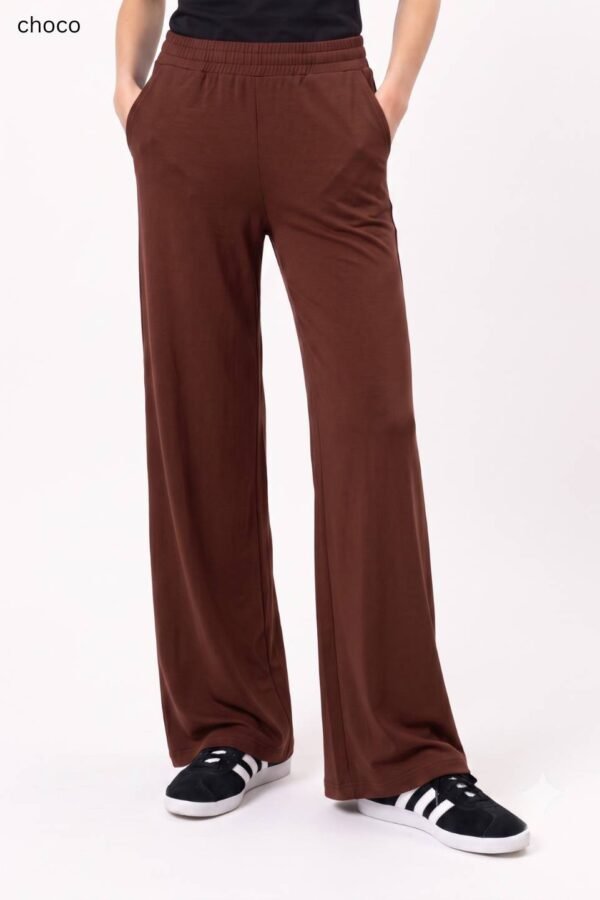 Palazzo Wide Leg Rustico Frisado "LAZZO"