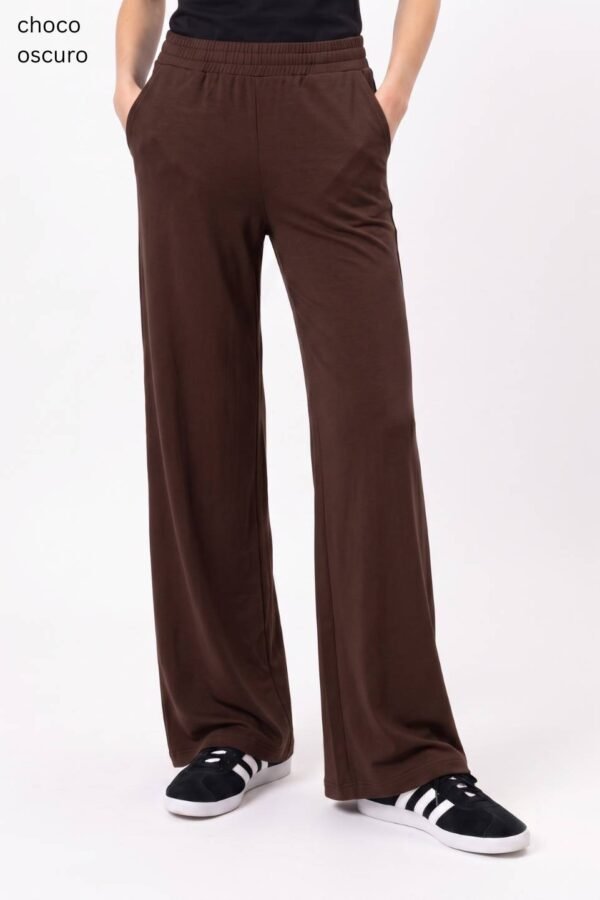 Palazzo Wide Leg Rustico Frisado "LAZZO"