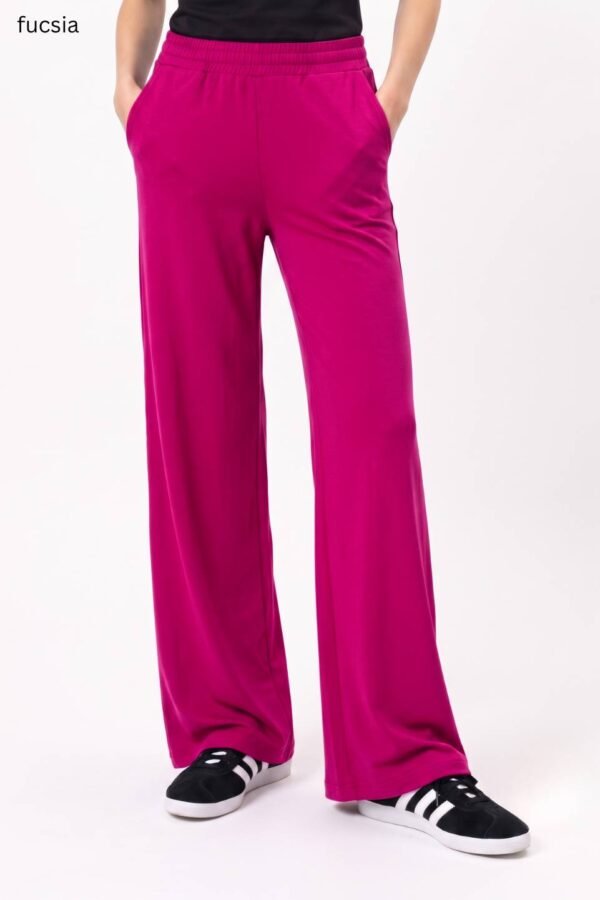 Palazzo Wide Leg Rustico Frisado "LAZZO"