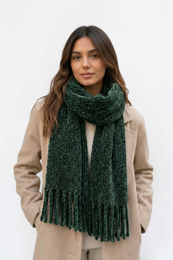 Bufandon Liso Chenille Unisex "BECA"