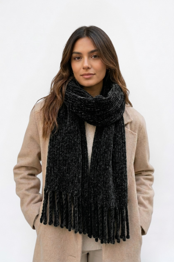 Bufandon Liso Chenille Unisex "BECA"