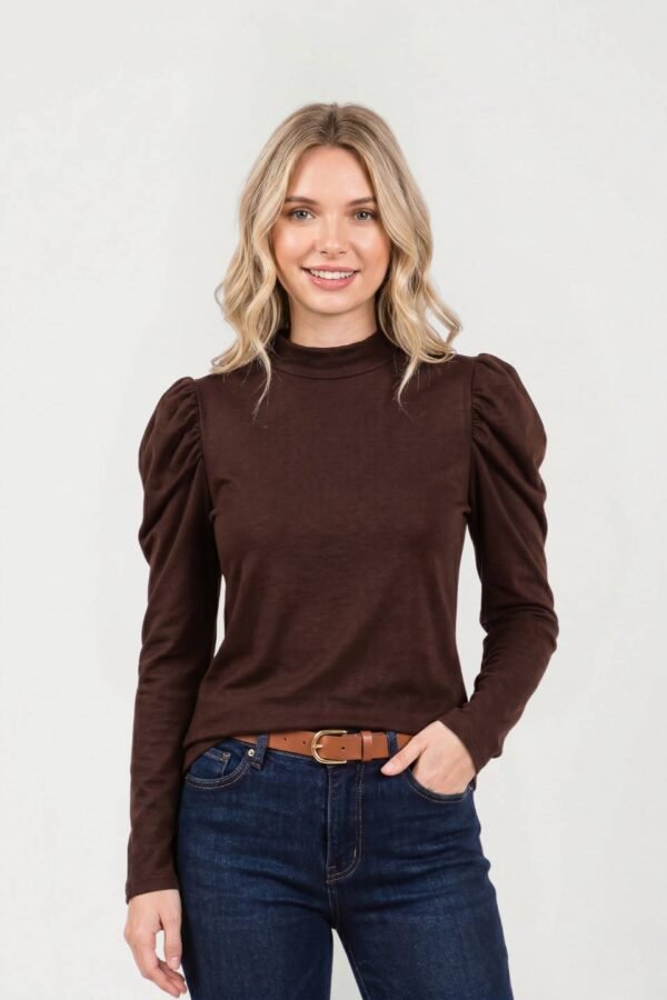 Remera Basica Modal Super Soft Manga Princesa "ADISSON"