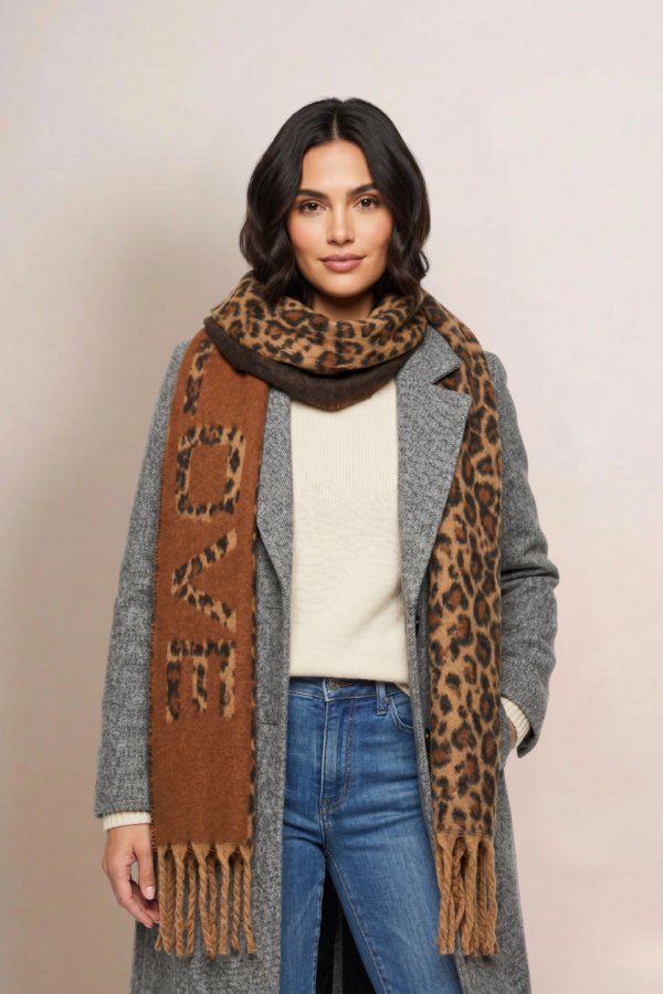 Bufandon Nube Animal Print "RAFAELO"