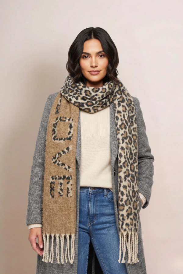 Bufandon Nube Animal Print "RAFAELO"