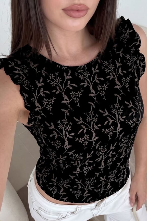 Musculosa Con Gota Cey Puffing "LIRIA"
