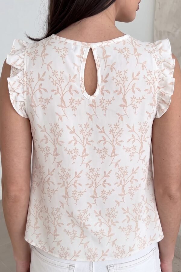 Musculosa Con Gota Cey Puffing "LIRIA"