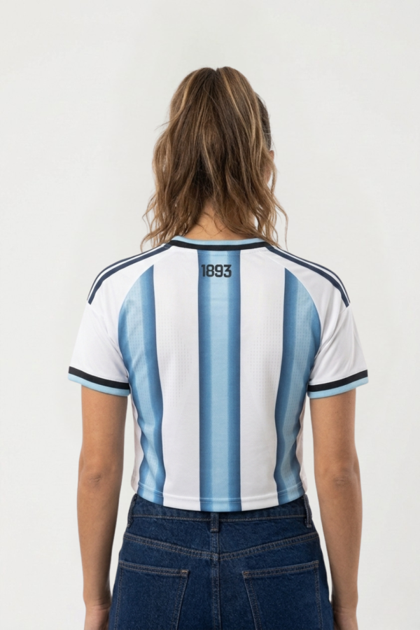 Top Argentina Bordada Con Strass (stock limitado)