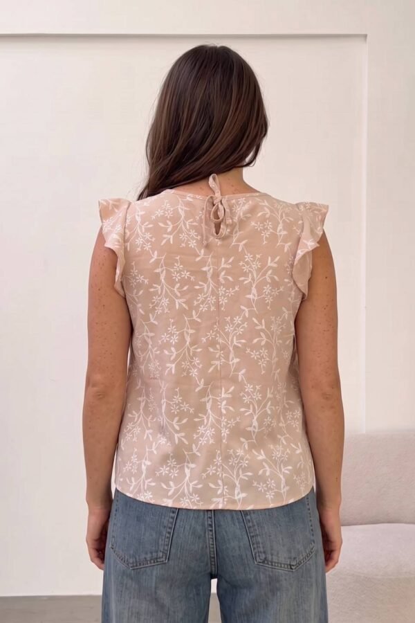 Musculosa Gota Cey Puffing Para Atar Atras "STORM"